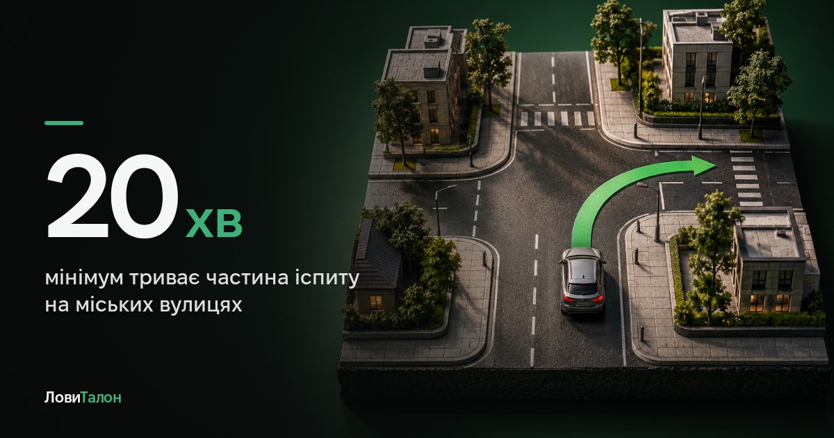 Маршрути практичного іспиту: де знайти у ТСЦ