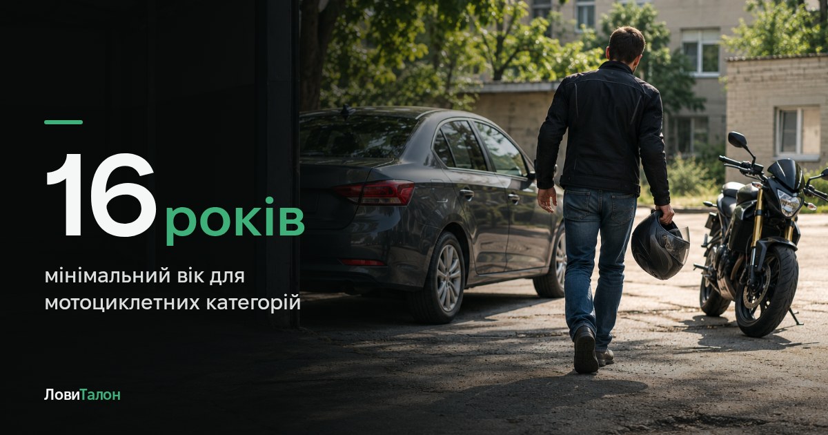 Як відкрити нову категорію в посвідченні водія