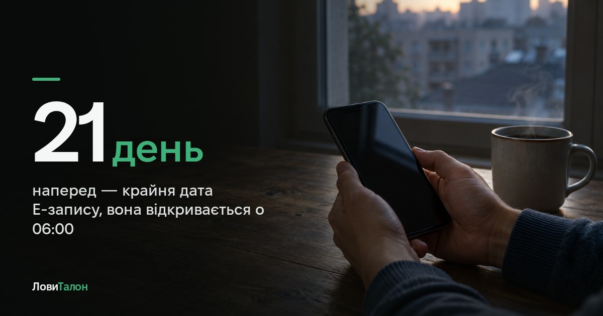 Як записатися на теоретичний іспит: Е-запис і термінал